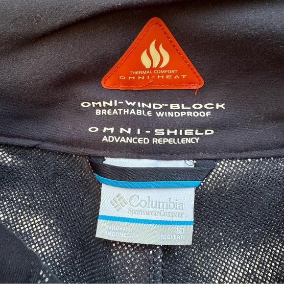 Columbia Omni-Wind Block Ski Snowboard Pants Navy Women’s 10 - Picture 8 of 12